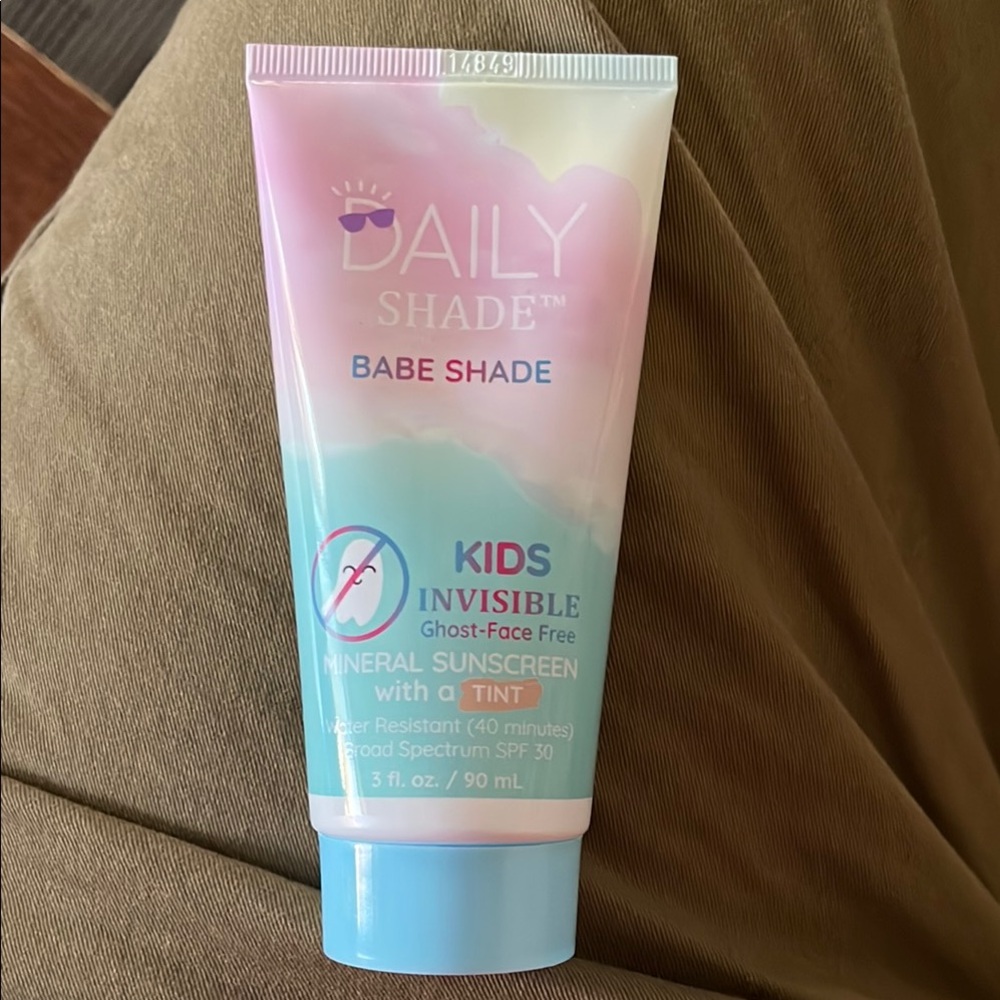 Daily Shade Babe Shade Kids Daily Mineral Tinted Sunscreen Lotion